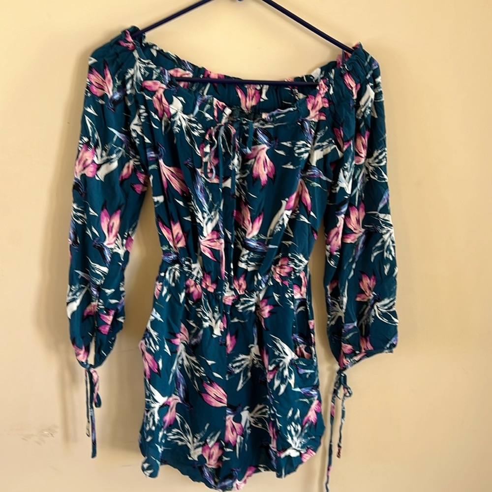 Beautiful printed romper. Addition to summer word robe.